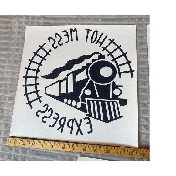 New Bundle of Hot Mess Express And Bun Life Chose Me T-Shirt Graphic Tee Craft - Picture 6 of 9